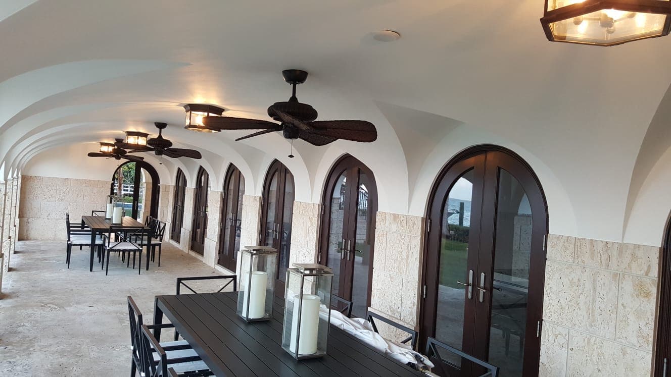 Clean and bright residential interior painting project