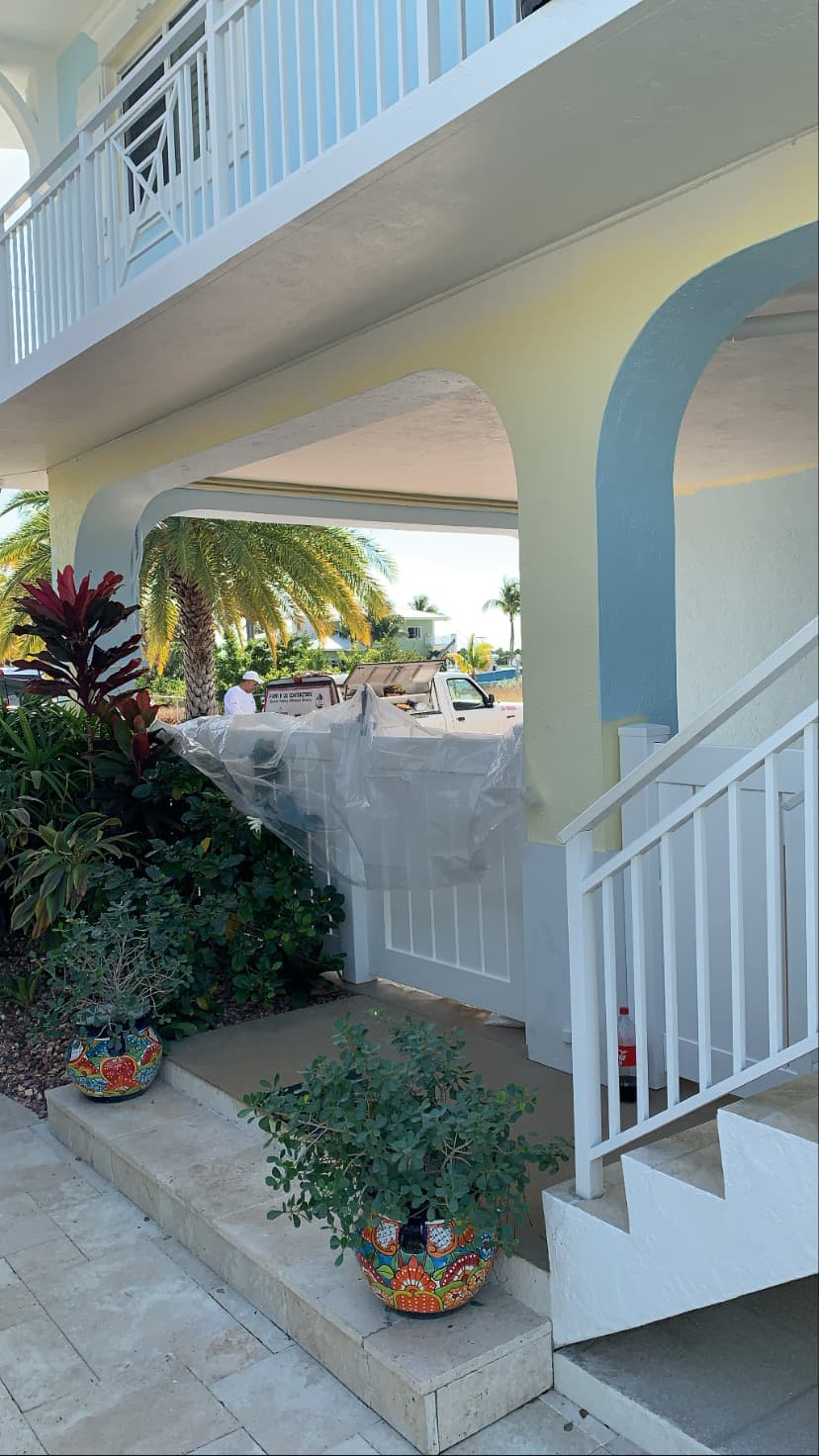 Professional painting project in El Portal