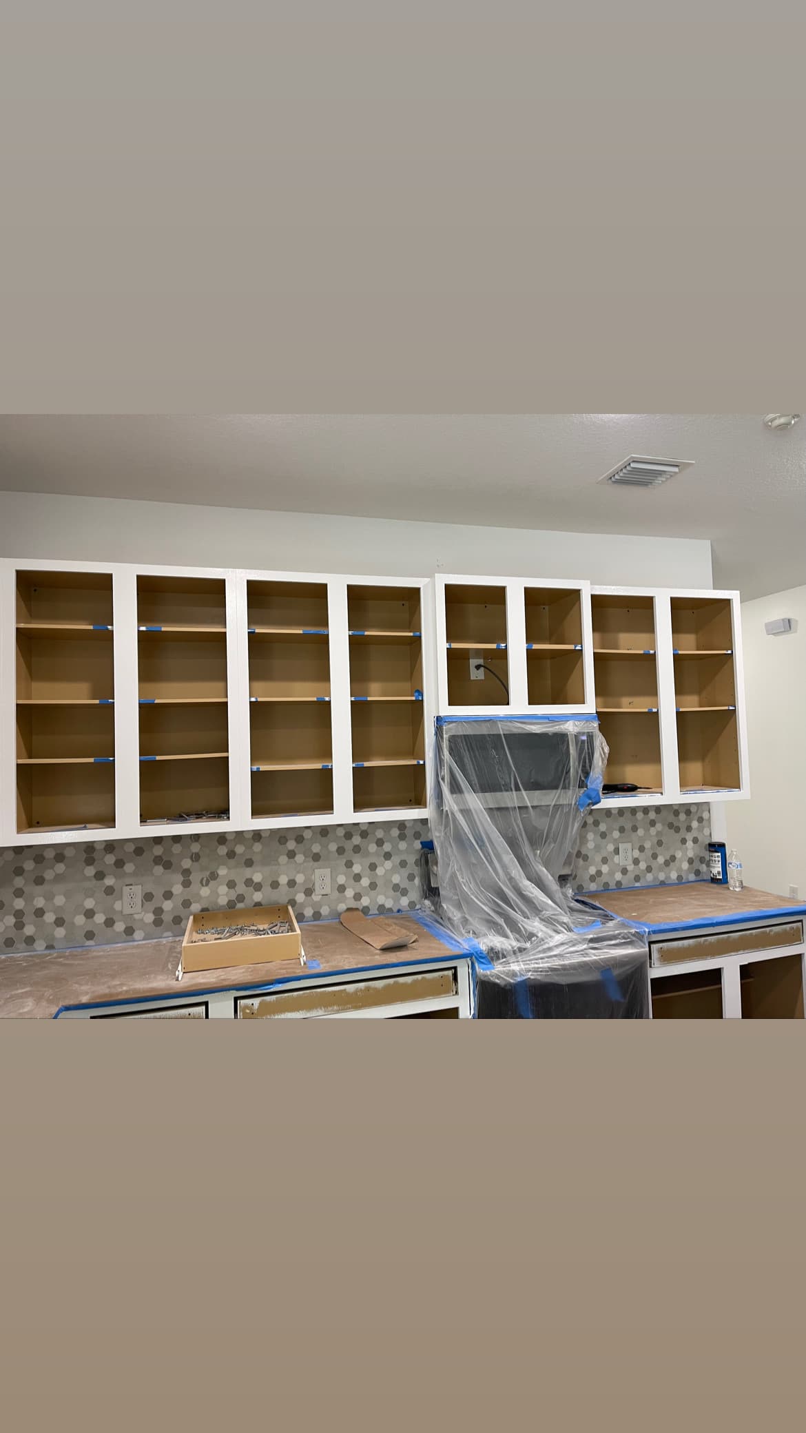Kitchen before renovation
